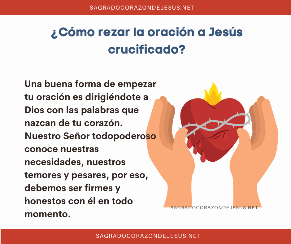 rezar a jesús crucificado